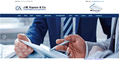 Desktop Screenshot of jmkapoor.com